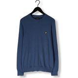 Lyle & Scott - Cotton Merino Crew Neck - Trui - Deep Water
