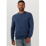 Lyle & Scott - Cotton Merino Crew Neck - Trui - Deep Water