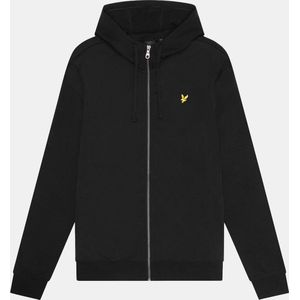 Lyle & Scott - Hoodie - Zwart - Hybride met Rits