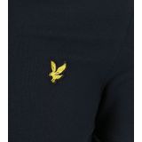 Lyle & Scott - Poloshirt - Marineblauw - Katoen - Logo-ontwerp op de borst