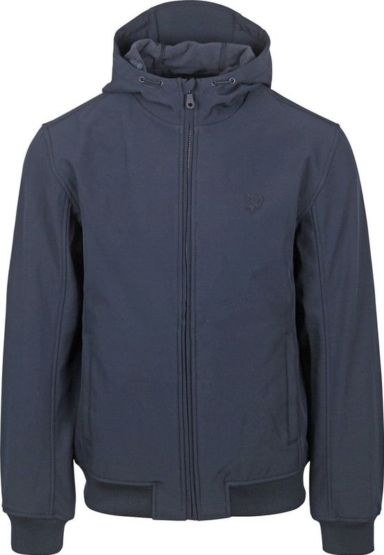 Lyle & Scott - Tussenjas - Donkerblauw - Softshell Fleece