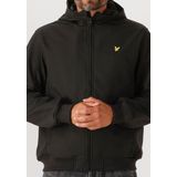 Lyle & Scott - Fleece Back Softshell - Jas - Jet Black