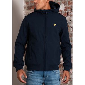 Lyle & Scott - Fleece Back Softshell - Jas - Dark Navy