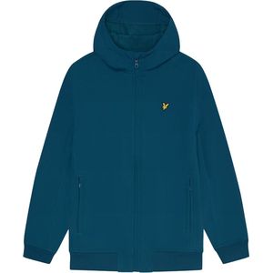 Lyle & Scott - Softshell Fleece Jacket - Blauw - Softshell - Warme Fleece Voering