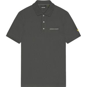 Lyle & Scott - Poloshirt - Korte Mouwen - Geborduurd Scriptlogo