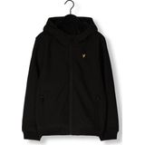 Lyle & Scott Softshell jas met capuchon - Jet zwart