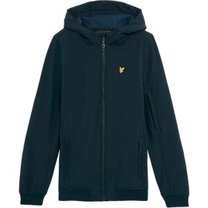 Lyle & Scott Softshell jas met capuchon Navy blauw