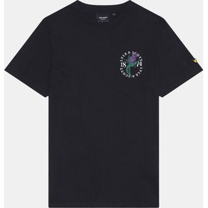 Lyle Scott Thistle Flora Print T-Shirt