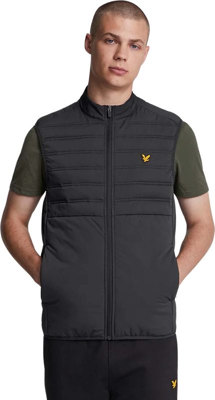 Lyle & Scott - Sport Hybrid - Gilet - Zwart