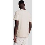 Lyle & Scott - Geborduurd T-shirt - Dark Navy - 100% Katoen