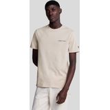 Lyle & Scott - Geborduurd T-shirt - Dark Navy - 100% Katoen