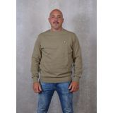 Lyle&Scott - Sweater - Groen - 100% Katoen