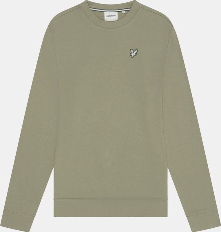 Lyle&Scott - Sweater - Groen - 100% Katoen