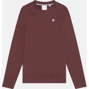 Lyle & Scott - Turtleneck Trui - Rood - 100% Katoen - Slim Fit