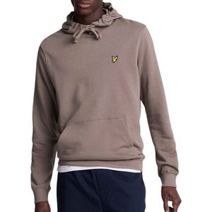 Heren Pullover Hoodie in Bruin