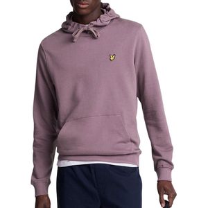 Lyle & Scott - Hoodie - Paars - 100% Katoen - Normale Pasvorm