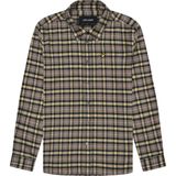 Lyle & Scott - Argyle - Geruit Overhemd - Blauwgroen - Lange Mouwen - 100% Katoen