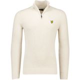 Lyle & Scott - Shaker Stitch 1/4 Zip Jumper - Beige - Katoenmix - Coltrui