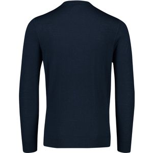 Lyle&Scott - Trui - Donkerblauw - 100% Merinowol