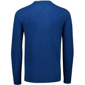 Lyle&Scott - Gebreide Trui - Blauw - Lamswol