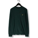 LYLE & SCOTT - Crew Neck Vest - Groen - Lamswol Blend