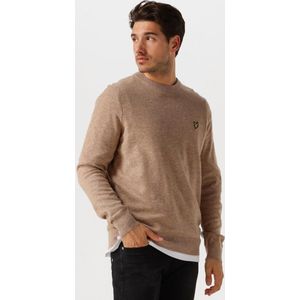 Herentrui Lyle And Scott Lamswolmix Crew Neck in Bruin