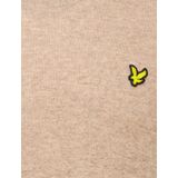 Lyle & Scott - Lambswool Blend Crew Neck Jumper - Beige - Heren