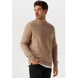 Herentrui Lyle And Scott Lamswolmix Crew Neck in Bruin
