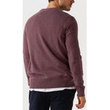Lyle & Scott - Lambswool Blend Crew Neck Jumper - Trui - Paars
