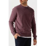 Lyle & Scott - Lambswool Blend Crew Neck Jumper - Trui - Paars