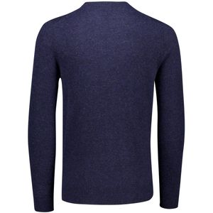 Lyle & Scott - Gebreide Trui - Blauw - Donkerblauwe Kleur