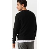 LYLE & SCOTT - Crew Neck Vest - Zwart - Lamswolmix