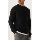 LYLE & SCOTT - Crew Neck Vest - Zwart - Lamswolmix