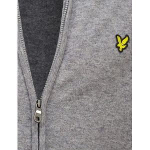 Lyle&Scott - Vest - Grijs - Lamswol