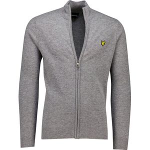 Lyle & Scott - Vest - Grijs - Lamswol - Slim Fit
