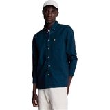 Lyle&Scott - Oxford Overhemd - Kobaltblauw - Katoen