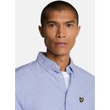 Lyle & Scott - Effen Oxford - Overhemd - Blauw - 100% Katoen