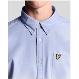 Lyle & Scott - Effen Oxford - Overhemd - Blauw - 100% Katoen