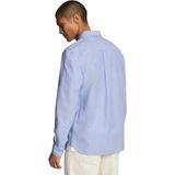 Lyle & Scott - Effen Oxford - Overhemd - Blauw - 100% Katoen