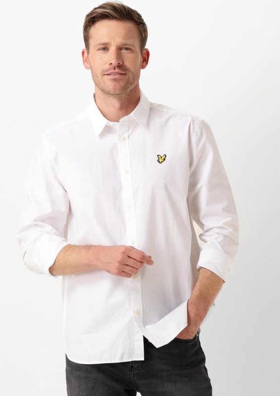 Lyle And Scott - Longsleeve Overhemd - Wit