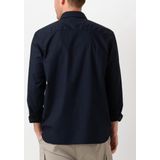Lyle & Scott - Poplin Overhemd - Blauw - Lange Mouw - Heren