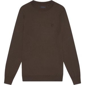 Lyle & Scott Tonal Eagle Merino Crew Neck Jumper