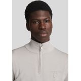 Lyle & Scott Merino Wol 1/4 Zip Trui - Cove