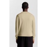Lyle and Scott - Cotton Merino Crewneck - Zand - Trui