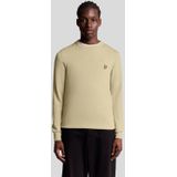 Lyle and Scott - Cotton Merino Crewneck - Zand - Trui