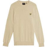 Lyle and Scott - Cotton Merino Crewneck - Zand - Trui
