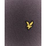 Lyle & Scott - Katoenen Merino Ronde Hals Trui - Zwart