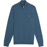 Lyle & Scott - Cotton Merino Quarter Zip - Trui - Deep Water