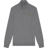 Lyle & Scott - Cotton Merino Quarter Zip - Trui - Deep Water