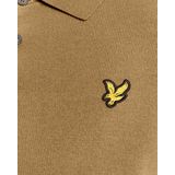 Lyle & Scott - Merino Mix - Lange Mouwen Polo Shirt - Bruin